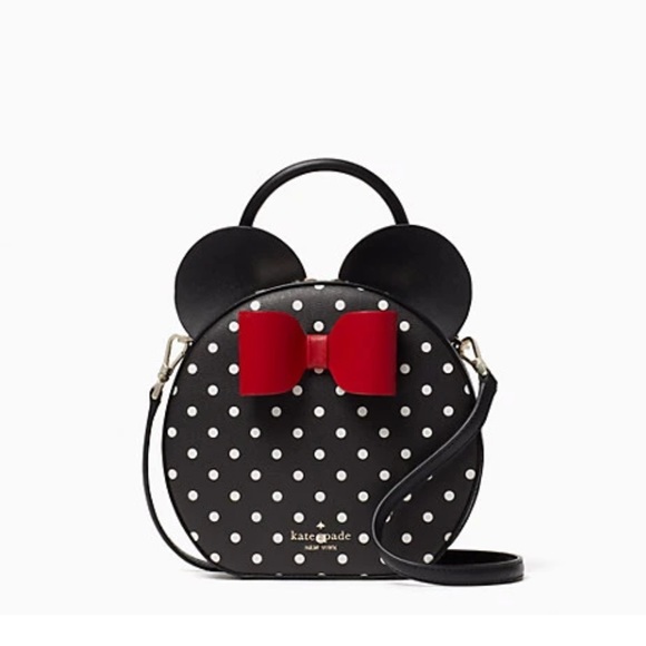 Kate Spade: disney x kate spade new york minnie mouse crossbody bag - Picture 3 of 16